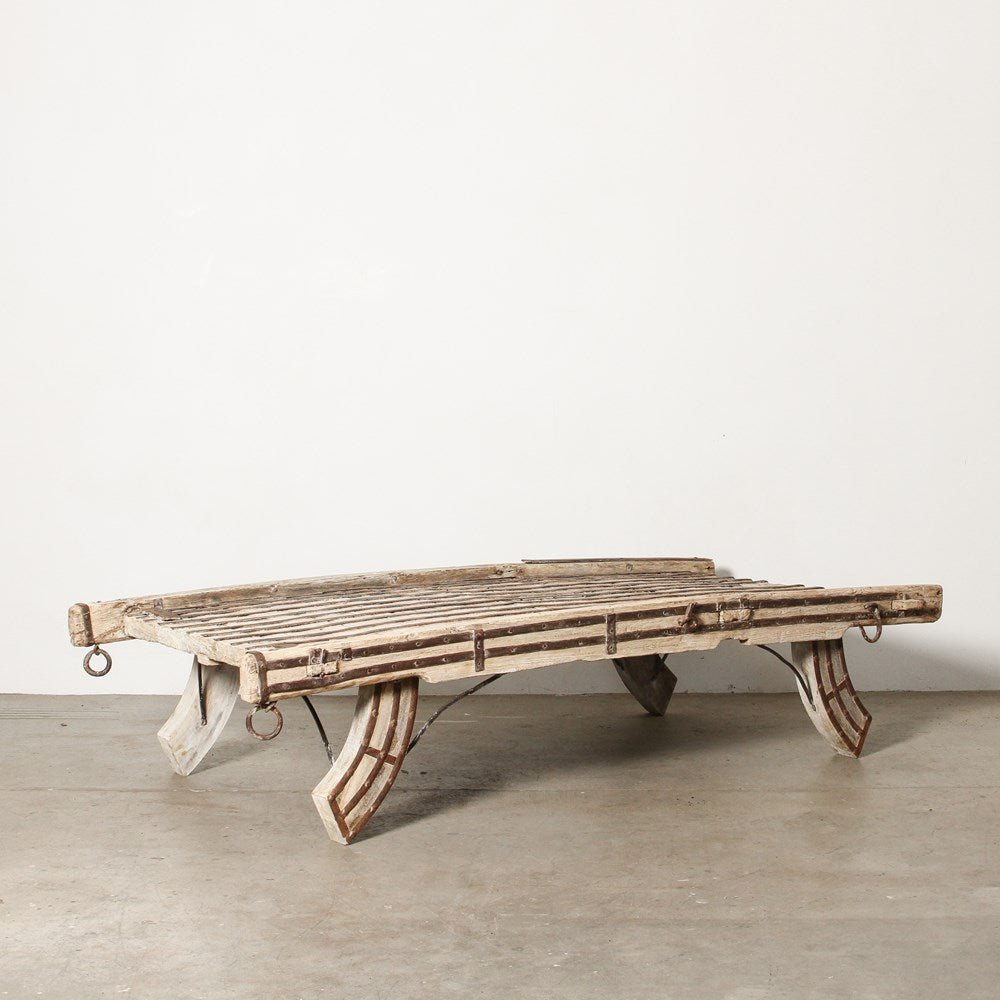 Vintage Indian Cart Coffee Table - Few and Far - Coffee Tables