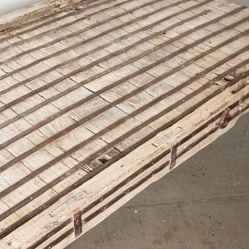 Vintage Indian Cart Coffee Table - Few and Far - Coffee Tables