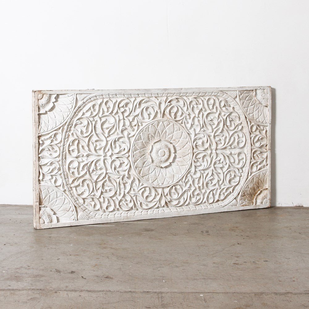 White Wooden Wall Panel - Few and Far - Architectural