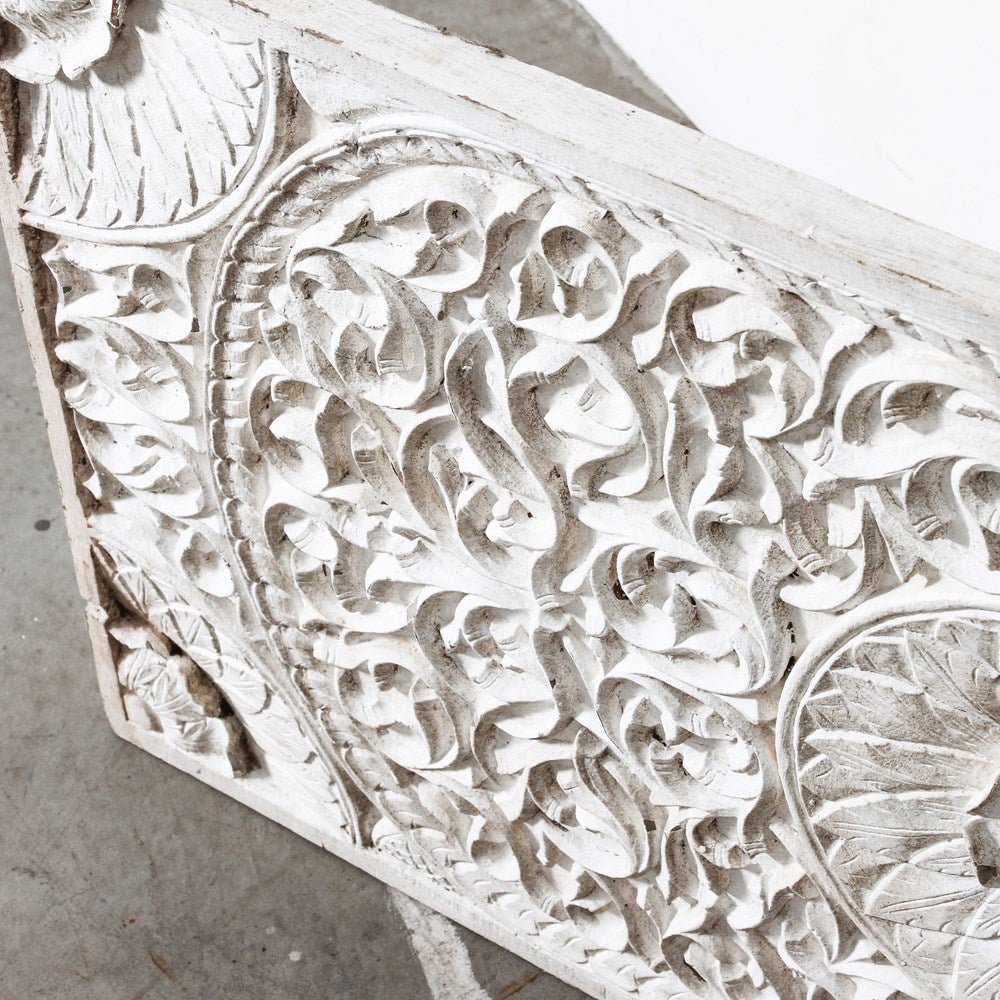 White Wooden Wall Panel - Few and Far - Architectural