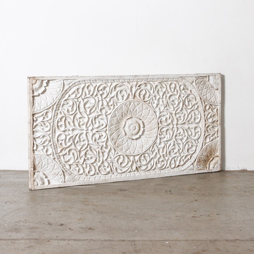 White Wooden Wall Panel - Few and Far - Architectural